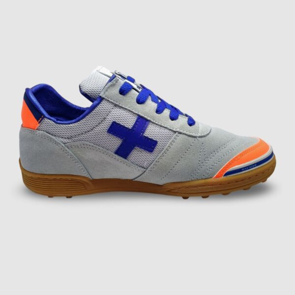 Futsal blanco x azul x Naranja