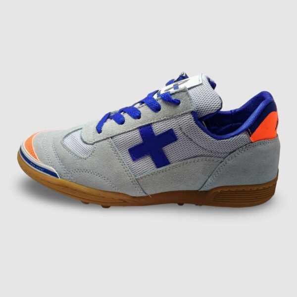 Futsal blanco x azul x Naranja - Imagen 6