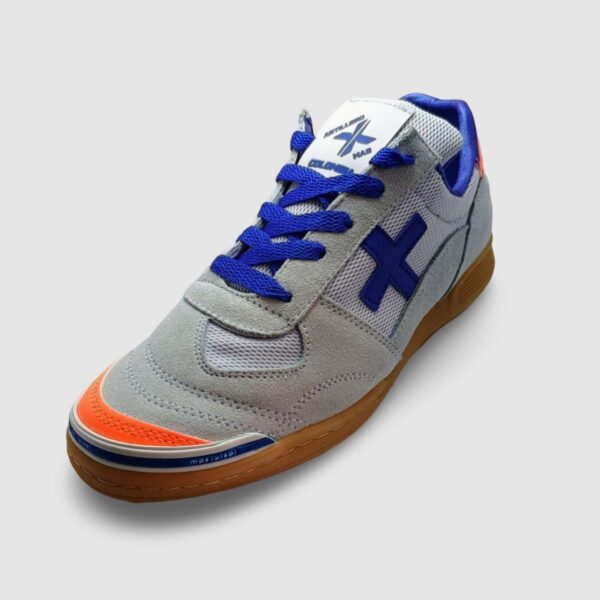 Futsal blanco x azul x Naranja - Imagen 4
